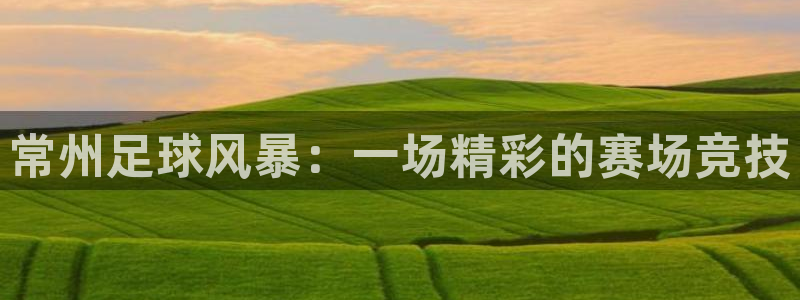  vSport体育在线登录平台：常州足球风暴：一场精彩的赛场竞